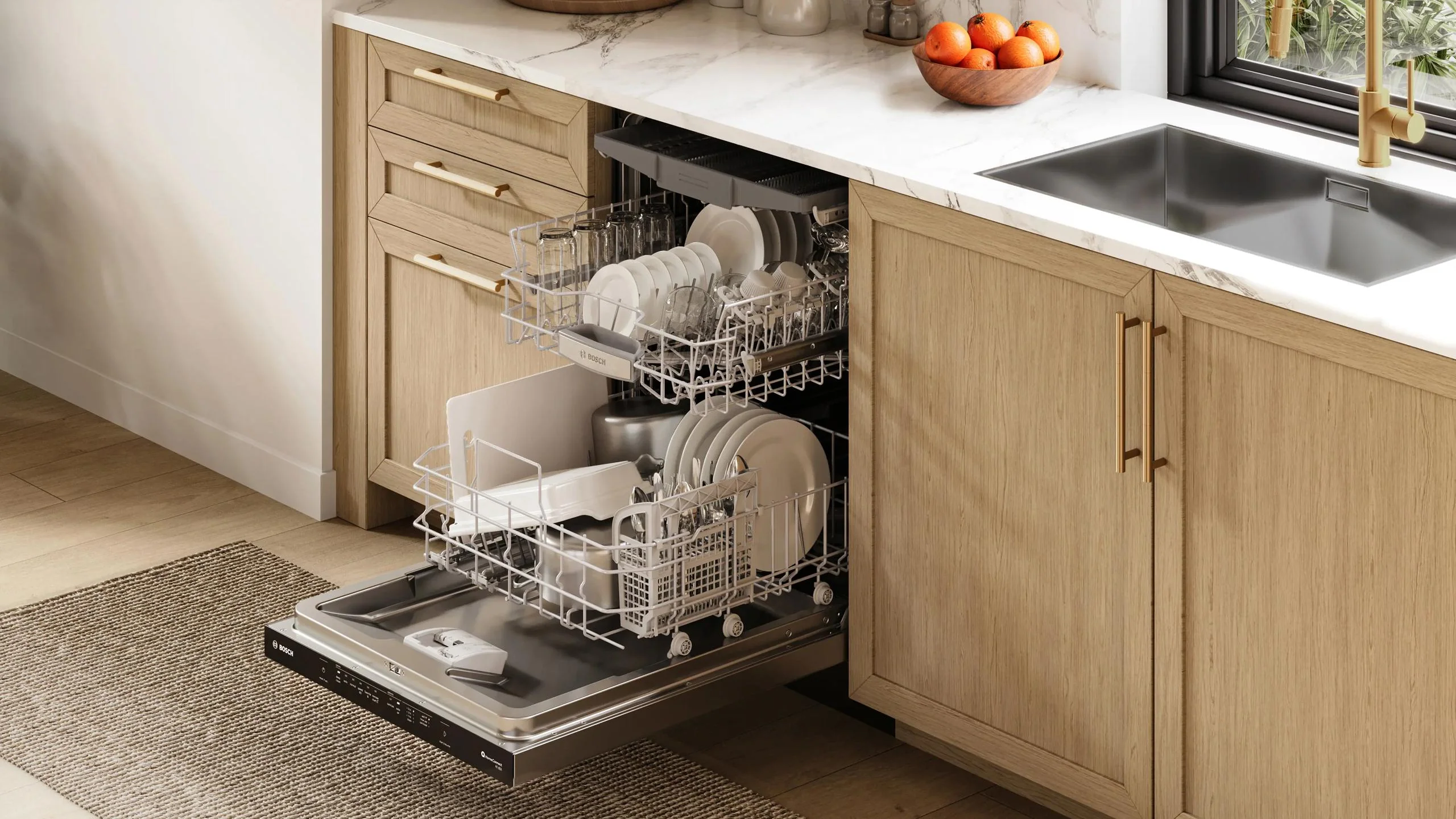 Bosch SHP65DM5N 500 Series, built-under dishwasher, 24'', Brushed steel anti-fingerprint - Image 24