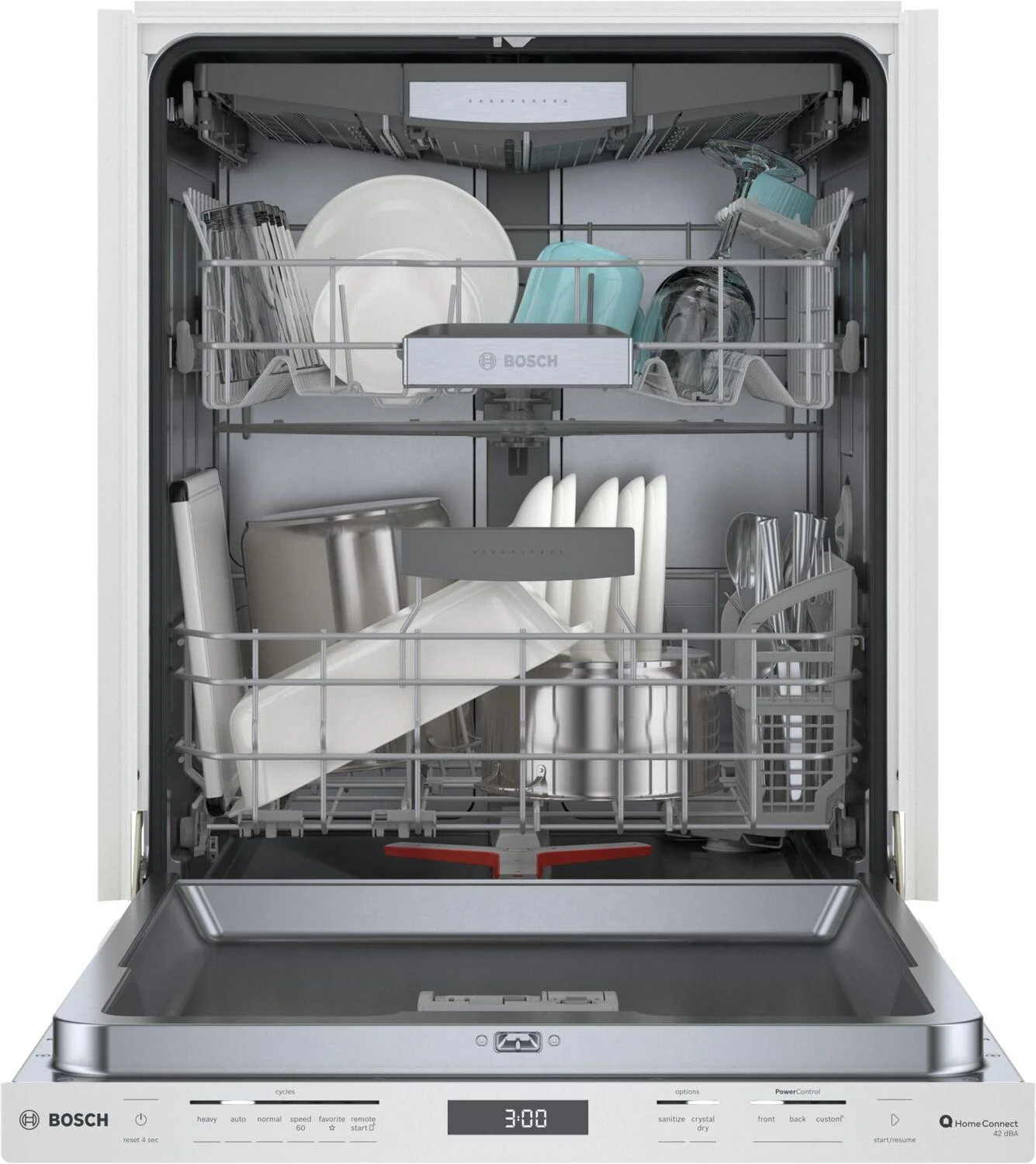 Bosch SHP78CM2N 800 Series, built-under dishwasher, 24'', White - Image 4