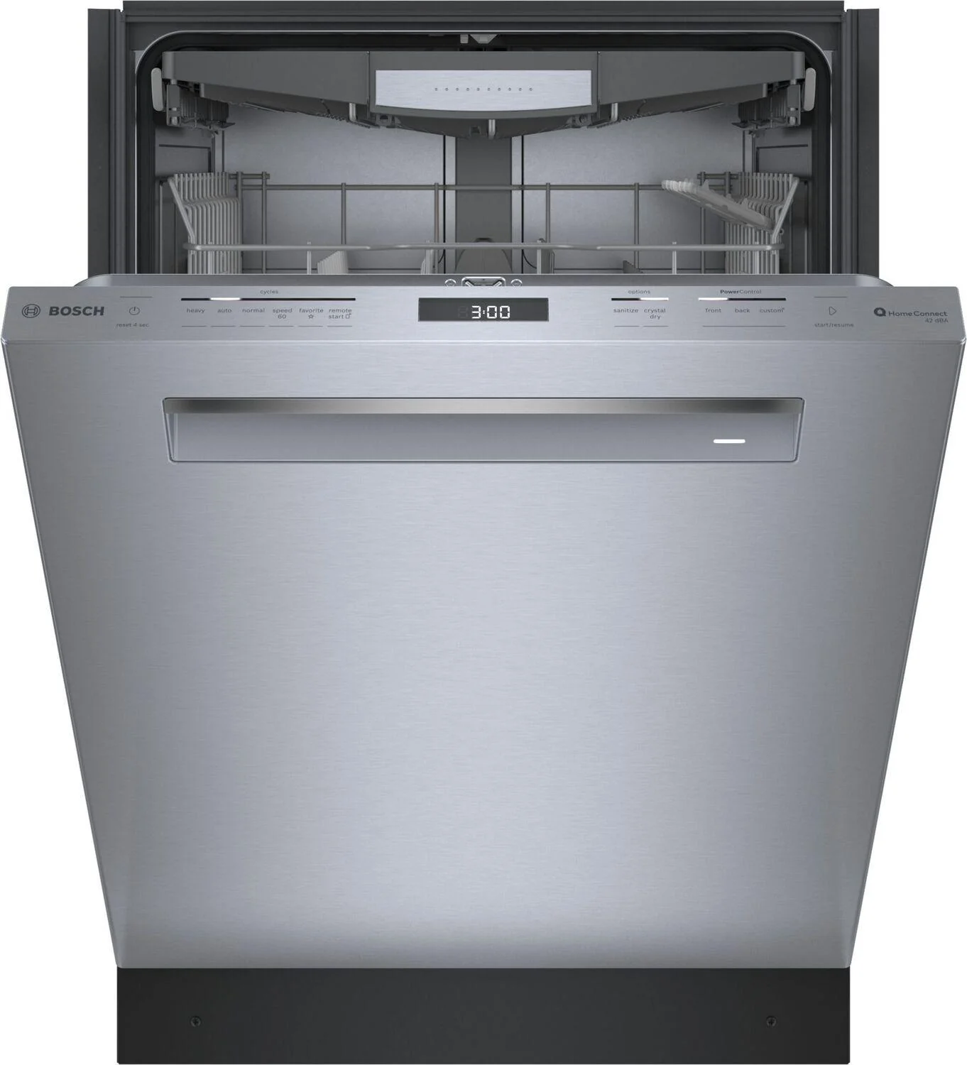 Bosch SHP78CM5N 800 Series, built-under dishwasher, 24'', Brushed steel anti-fingerprint - Image 4