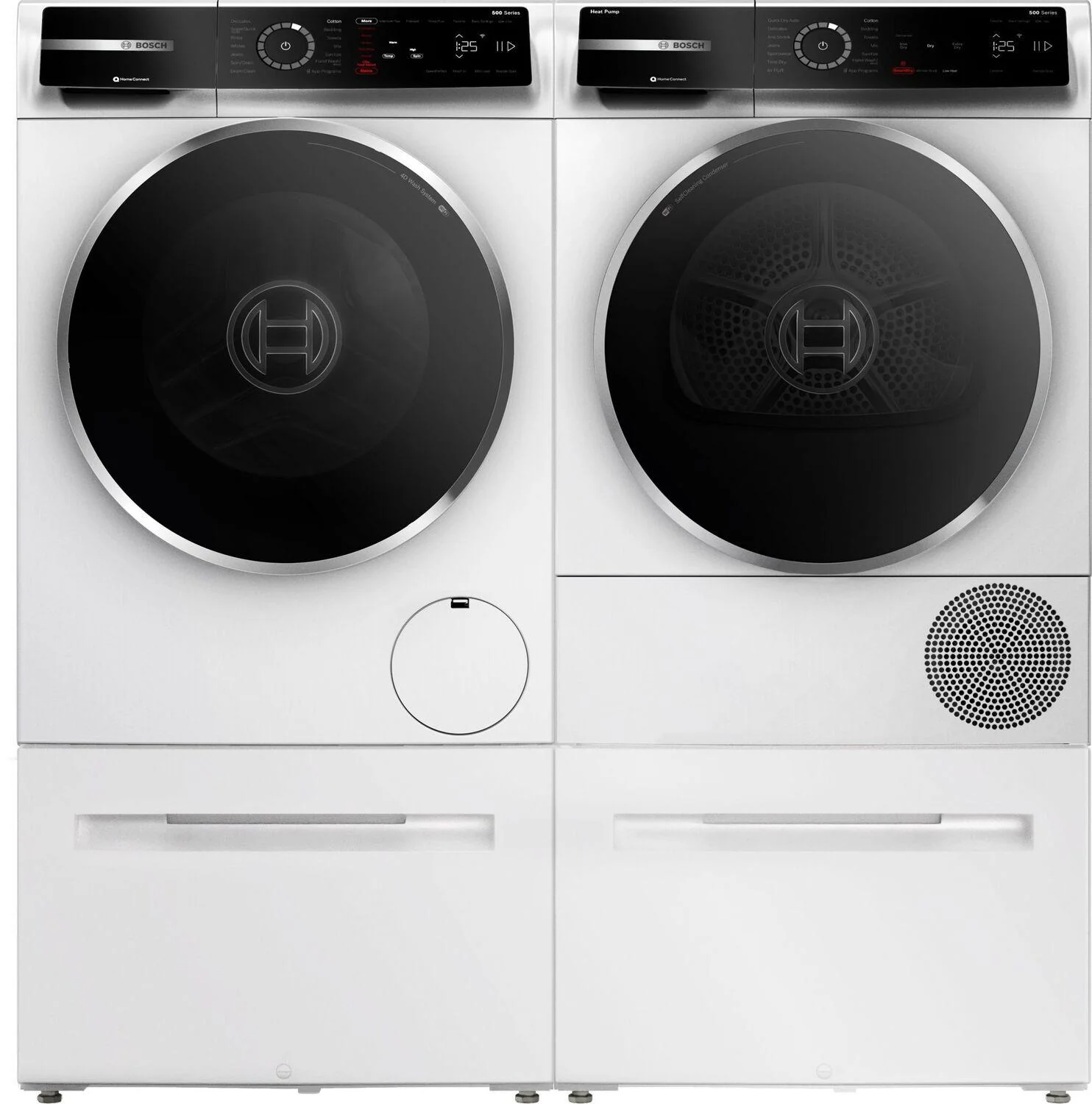 Bosch WQB245B0UC 500 Series, heat pump dryer, White - Image 7