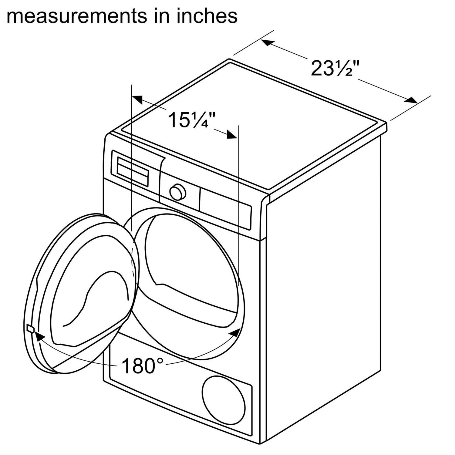 Bosch WTG86403UC 300 Series Compact Condensation Dryer - Image 13