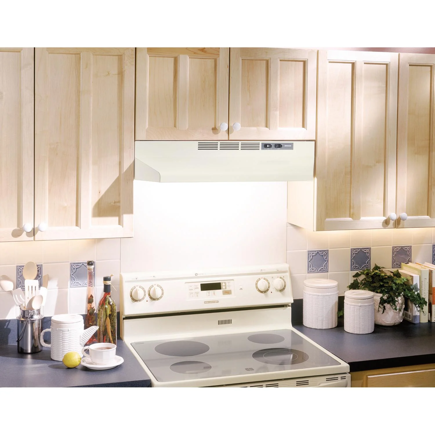 413602 Broan® 36-Inch Ductless Under-Cabinet Range Hood, Bisque - Image 2