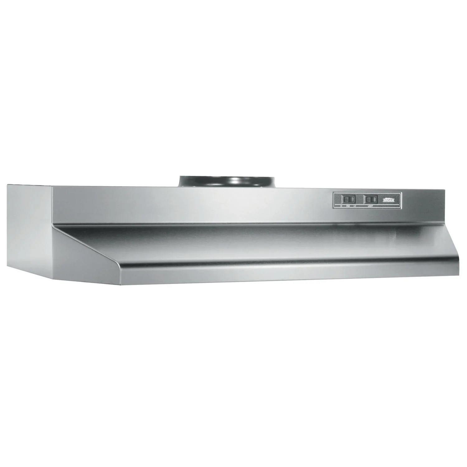423604 Broan® 36-Inch Under-Cabinet Range Hood, Stainless Steel