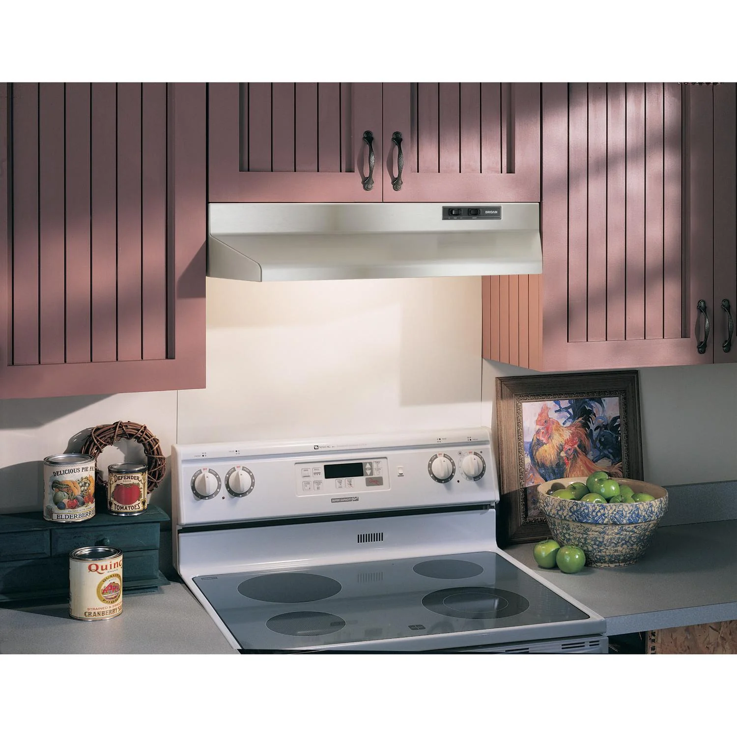 423604 Broan® 36-Inch Under-Cabinet Range Hood, Stainless Steel - Image 2