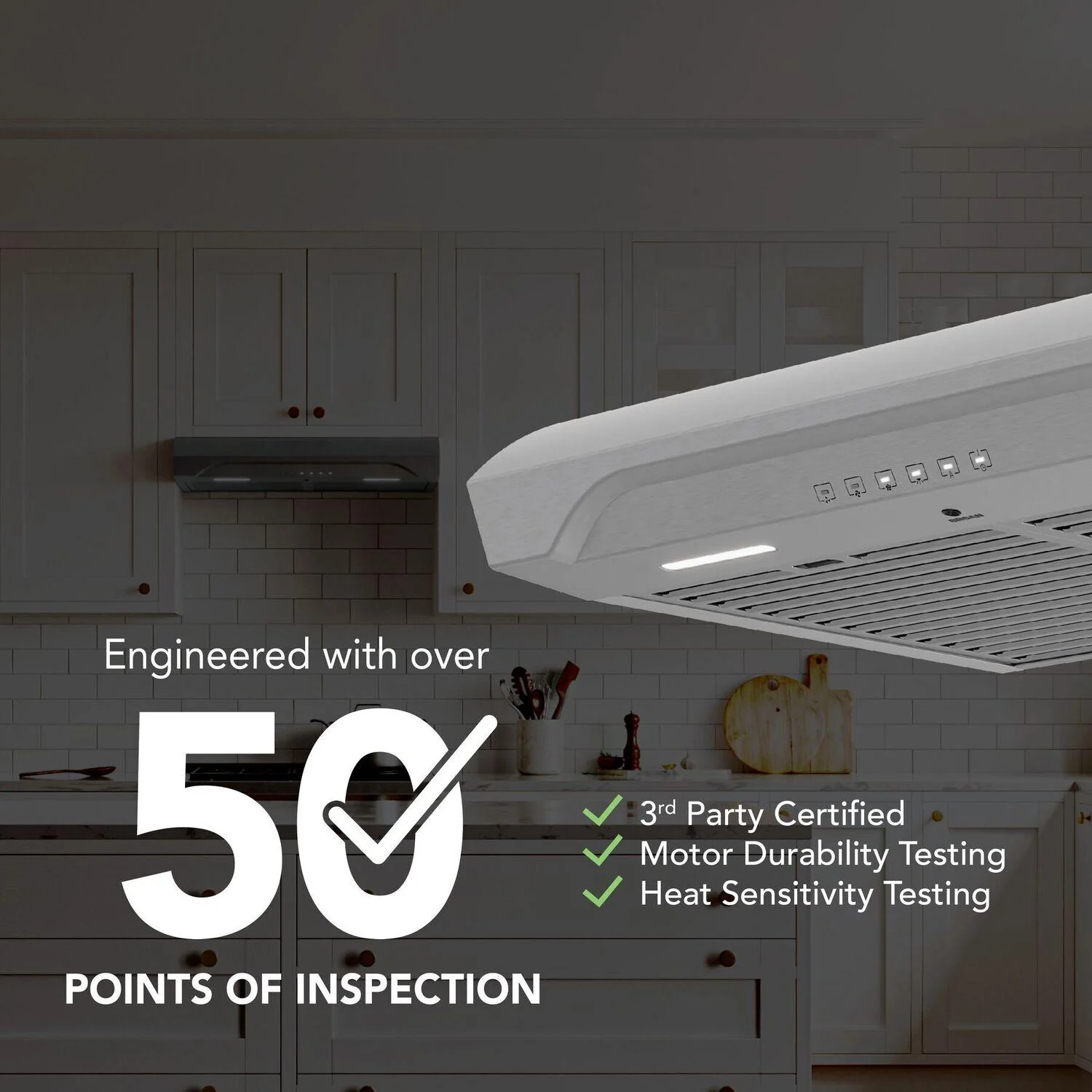 Broan ALT3304SS Alta 30-Inch 490 MAX Blower CFM 1.1 Sones Stainless Steel Range Hood - Image 5