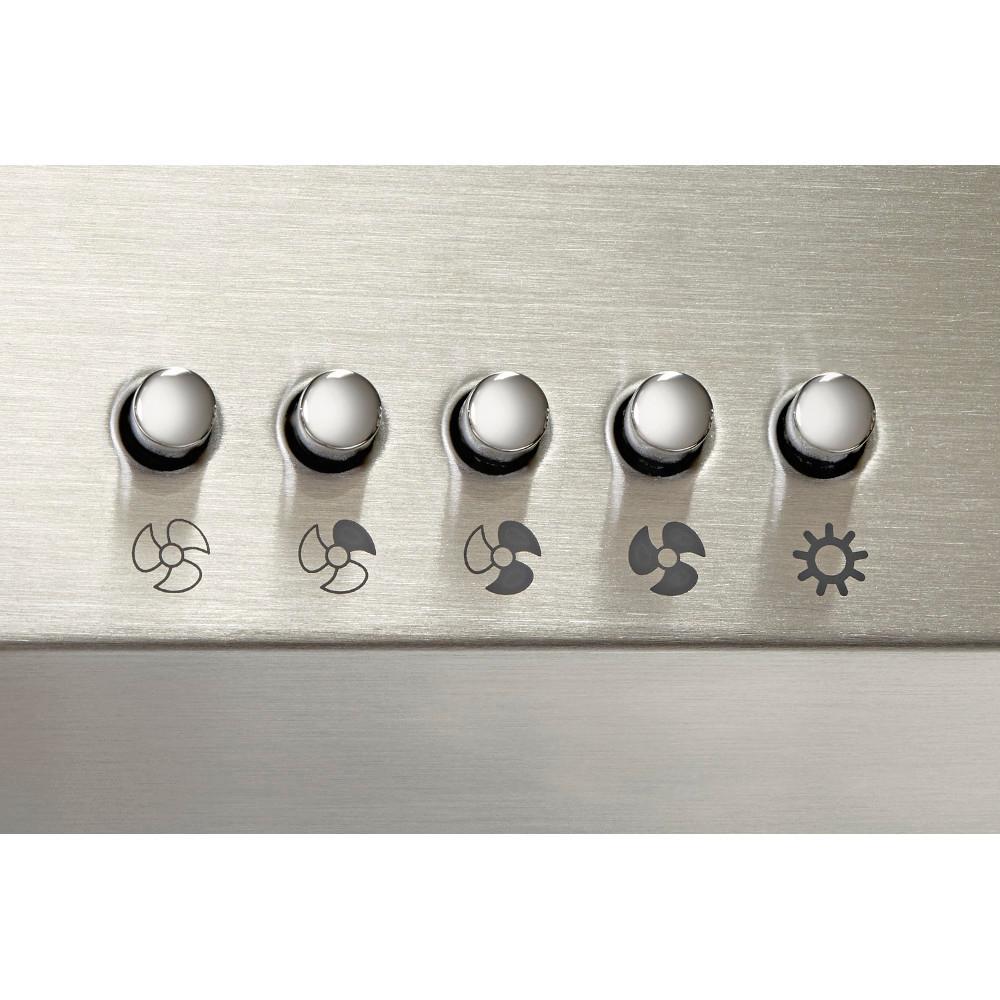 Broan B5636SS **DISCONTINUED** Broan® 36-Inch Arched Glass Wall Mount Chimney Range Hood w/ Light, Stainless Steel - Image 3