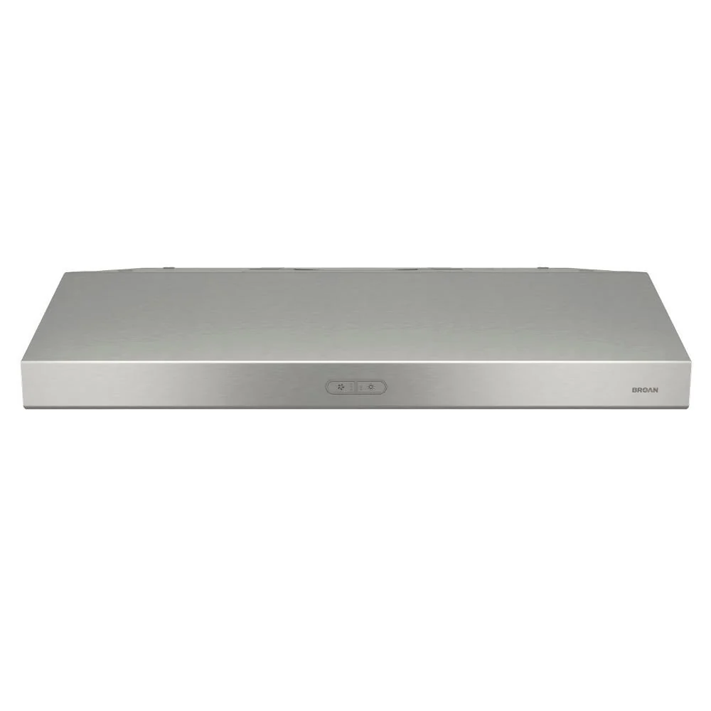 BCDF142SS Broan® Glacier 42-Inch Convertible Under-Cabinet Range Hood, 375 Max Blower CFM, Stainless Steel - Image 4
