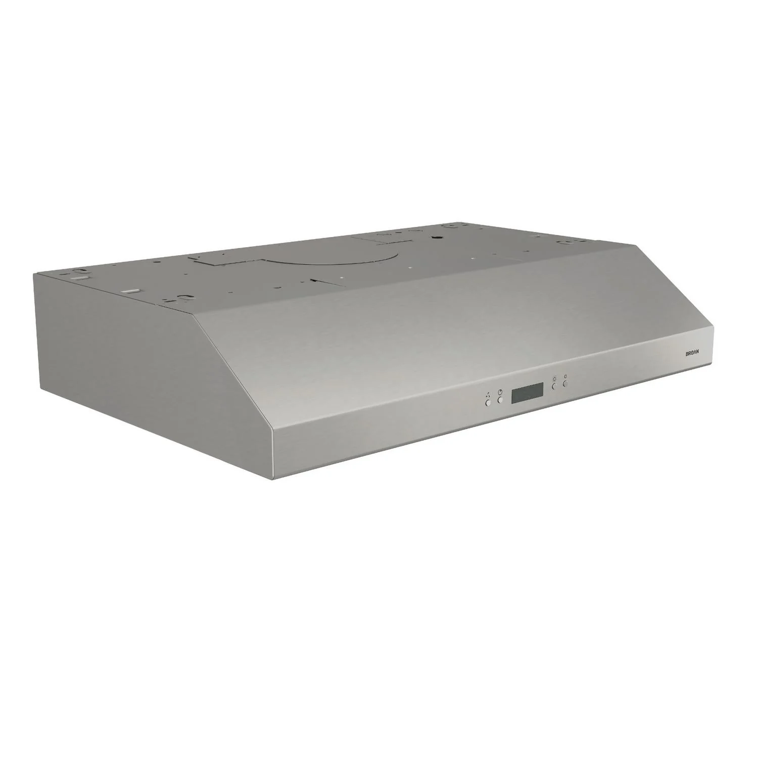 BCDJ136SS Broan® Glacier 36-Inch Convertible Under-Cabinet Range Hood, 450 Max Blower CFM, Stainless Steel - Image 3