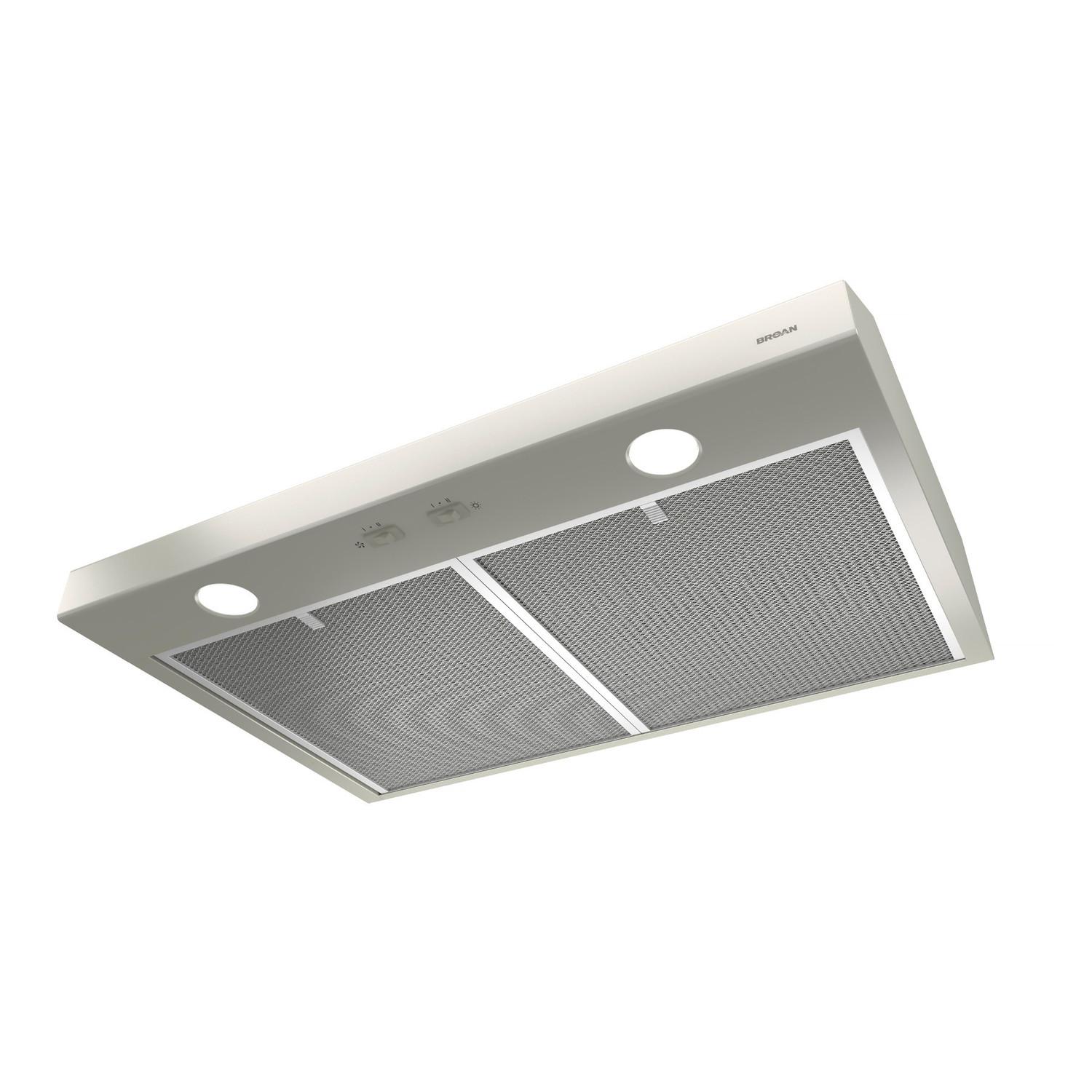 Broan BCSD130BC Glacier 30-Inch 300 Max Blower CFM 5 Sones Bisque Range Hood - Image 3