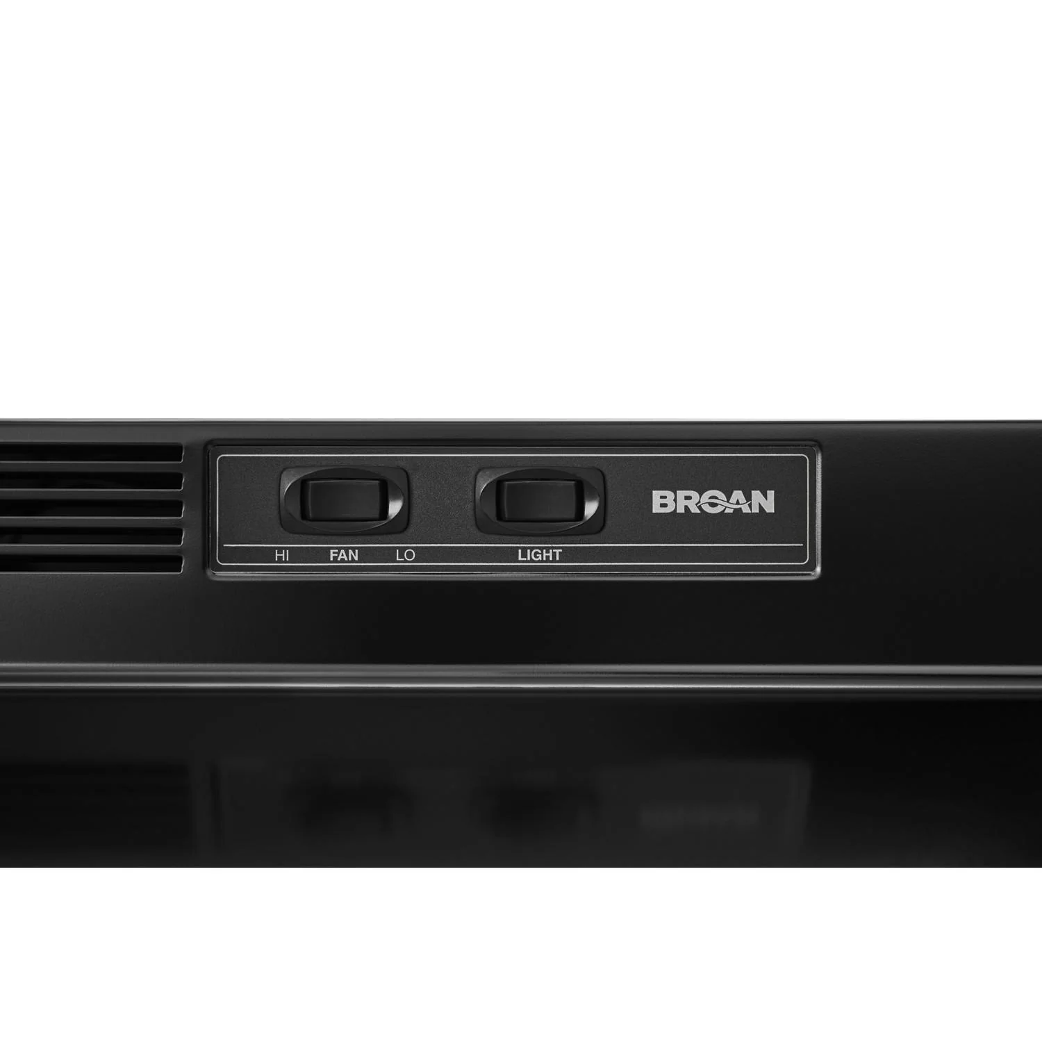 BUEZ130BL Broan® 30-Inch Ductless Under-Cabinet Range Hood w/ Easy Install System, Black - Image 3