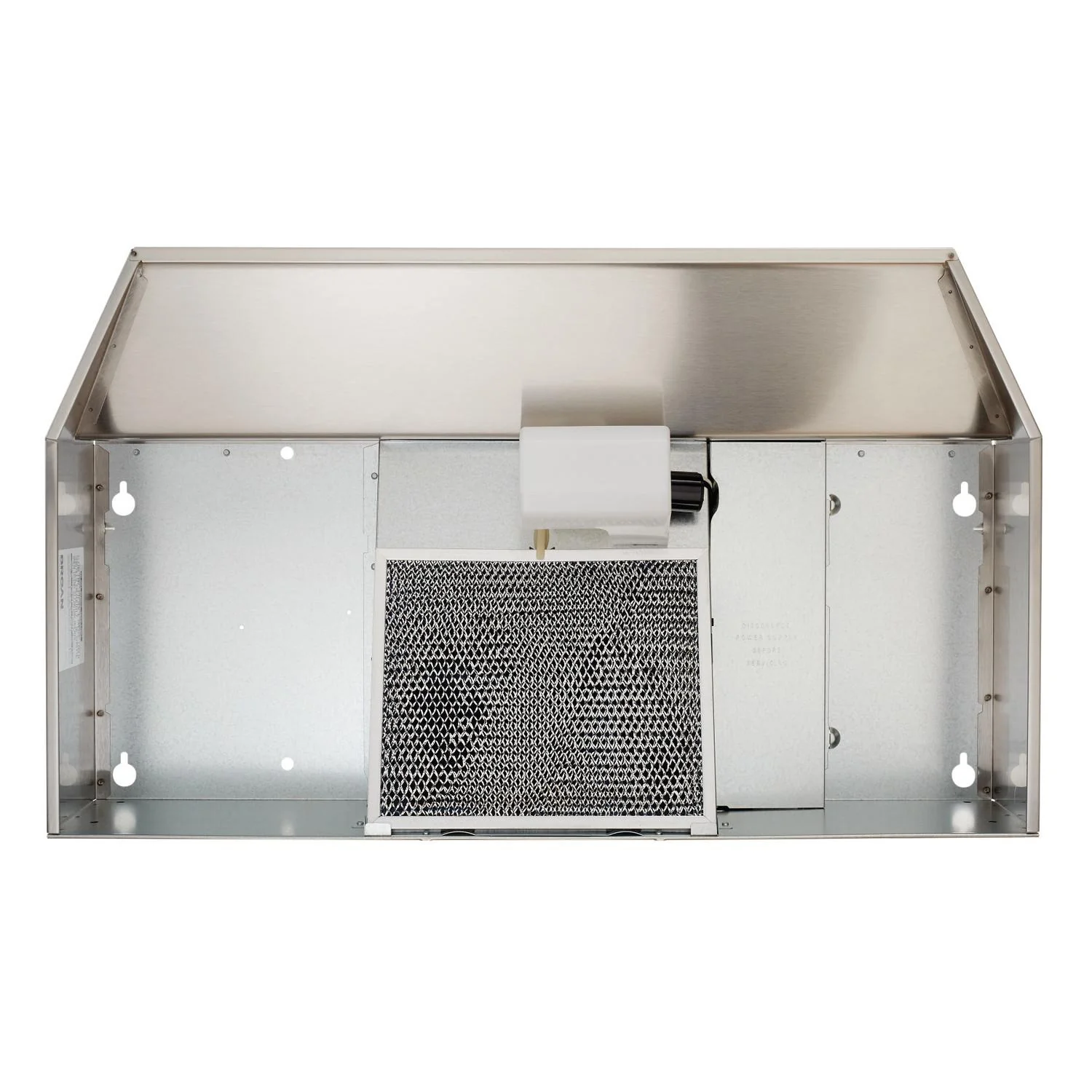 BUEZ130SS Broan® 30-Inch Ductless Under-Cabinet Range Hood w/ Easy Install System, Stainless Steel - Image 4