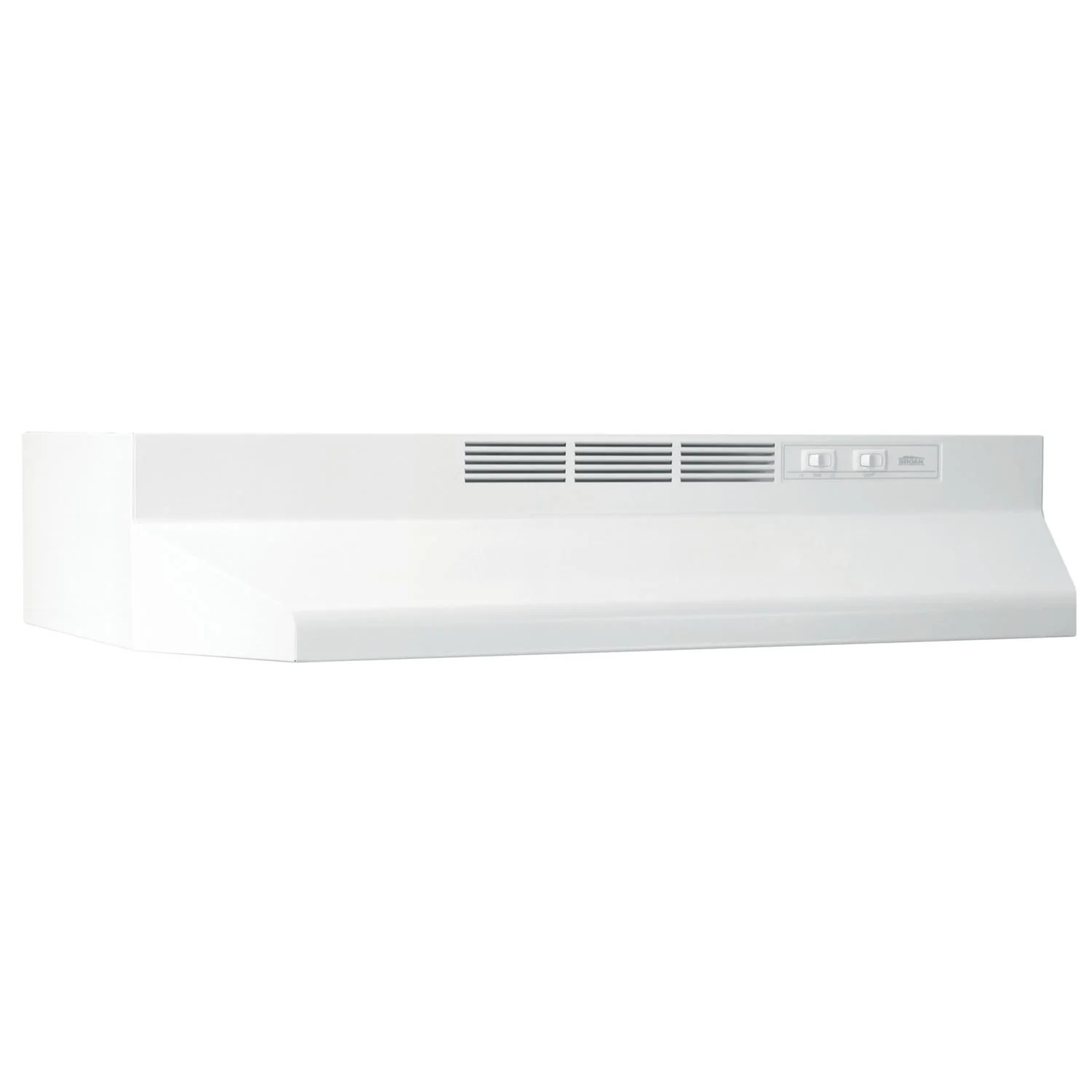 BUEZ130WW Broan® 30-Inch Ductless Under-Cabinet Range Hood w/ Easy Install System, White