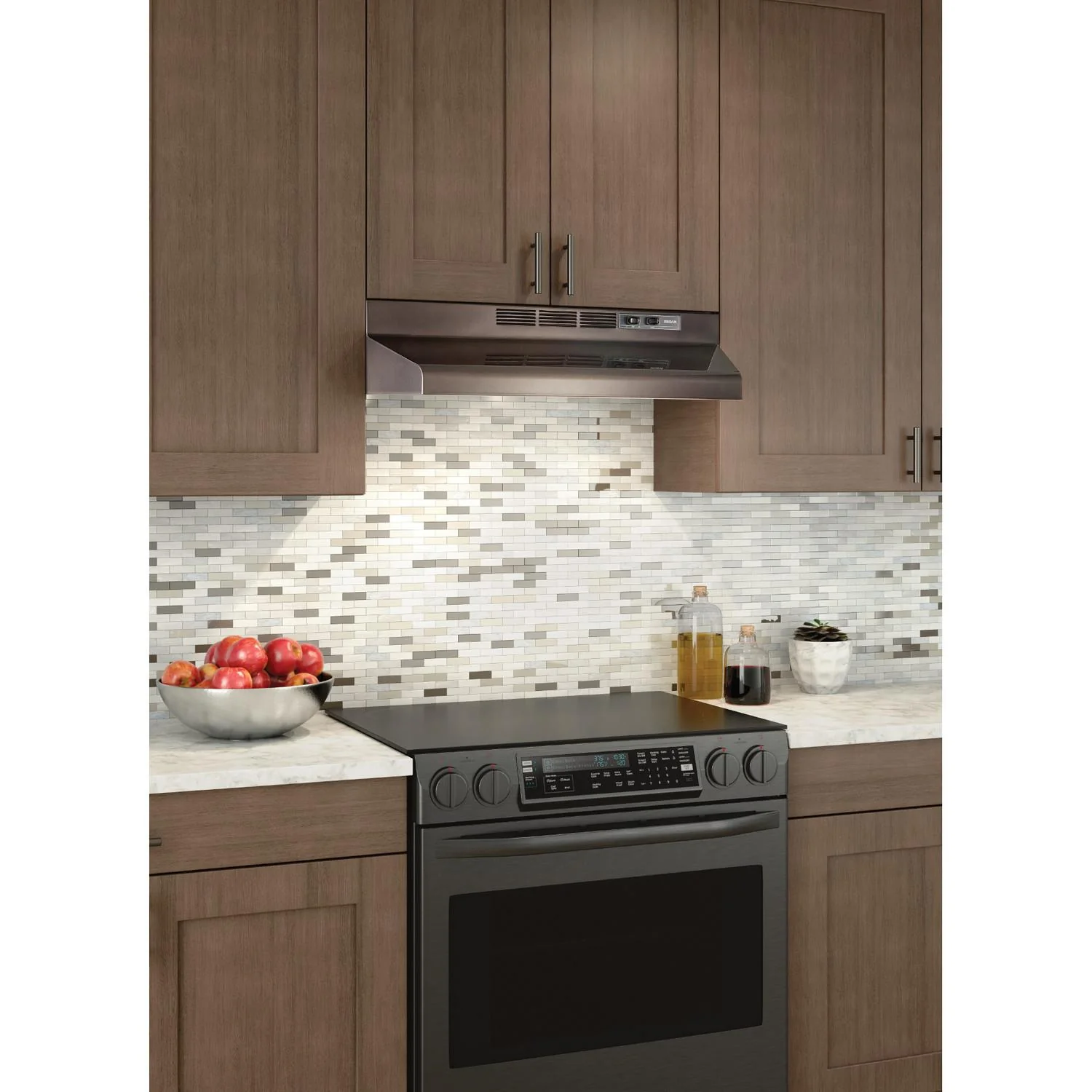 Broan® 30-Inch Convertible Under-Cabinet Range Hood, 230 Max Blower CFM, Black Stainless Steel - Image 2