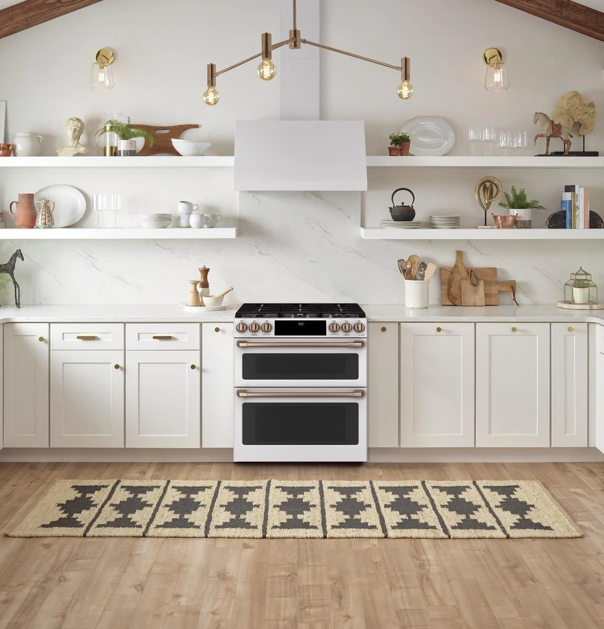 Cafe C2S950P4MW2 CAF(EBACK)™ 30" Smart Slide-In, Front-Control, Dual-Fuel, Double-Oven Range with Convection - Image 10