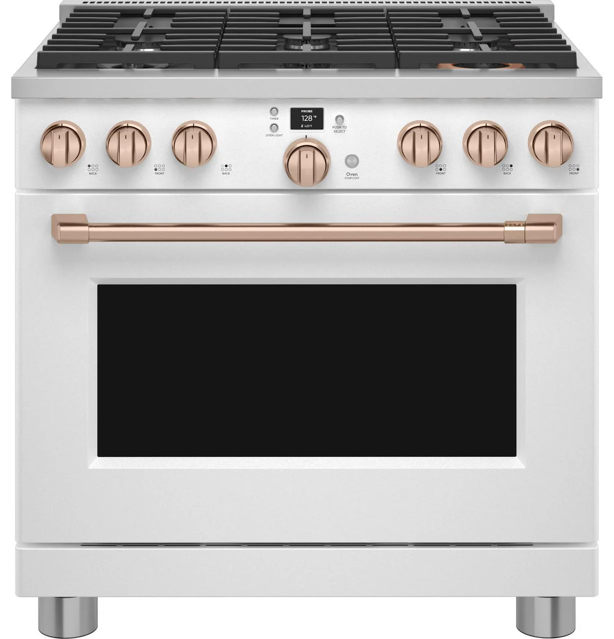 Cafe C2Y366P4TW2 CAF(EBACK)™ 36" Smart Dual-Fuel Commercial-Style Range with 6 Burners (Natural Gas) - Image 21