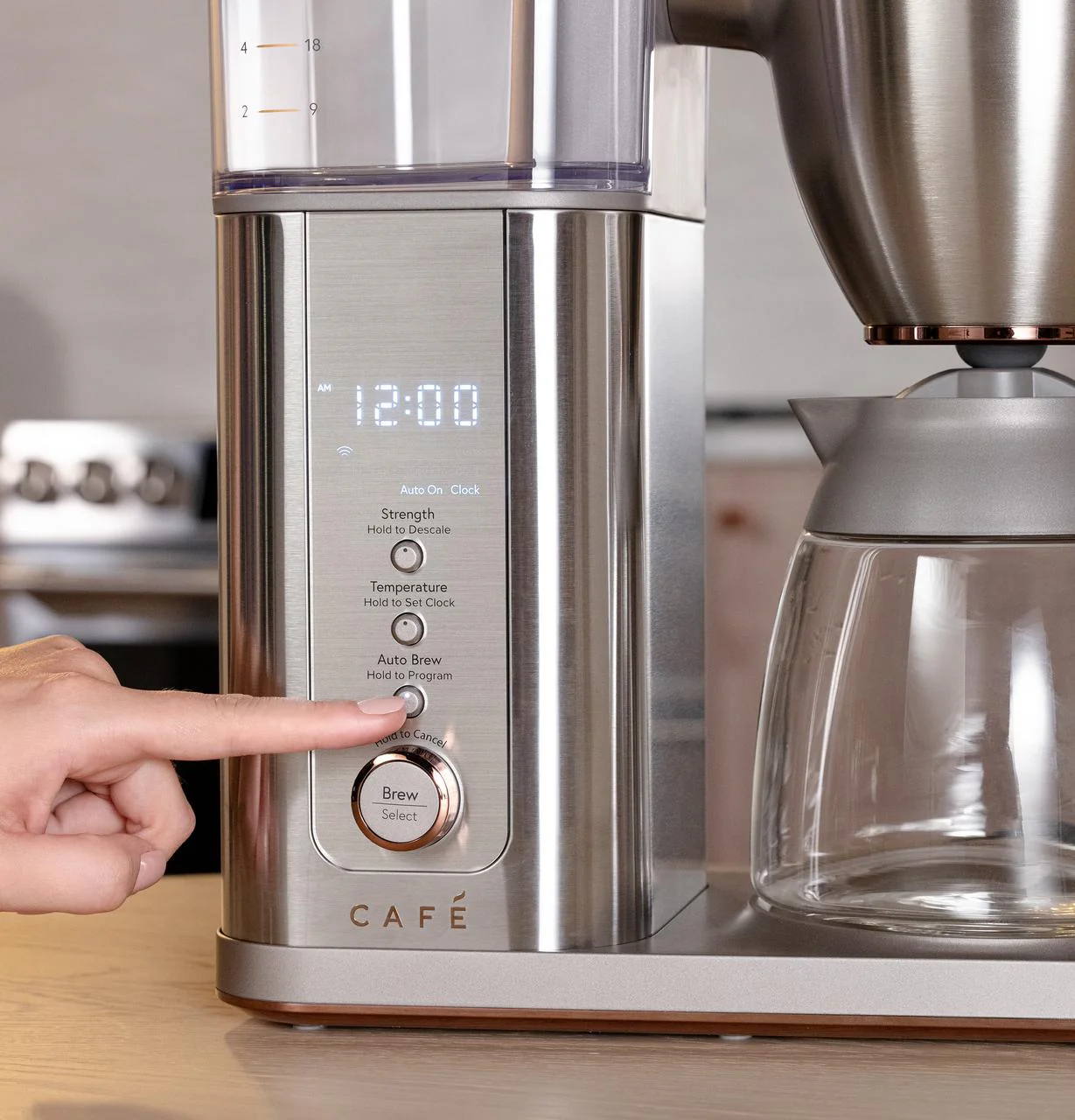 Cafe C7CDABS2RS3 CAF(EBACK)™ Specialty Drip Coffee Maker with Glass Carafe - Image 10