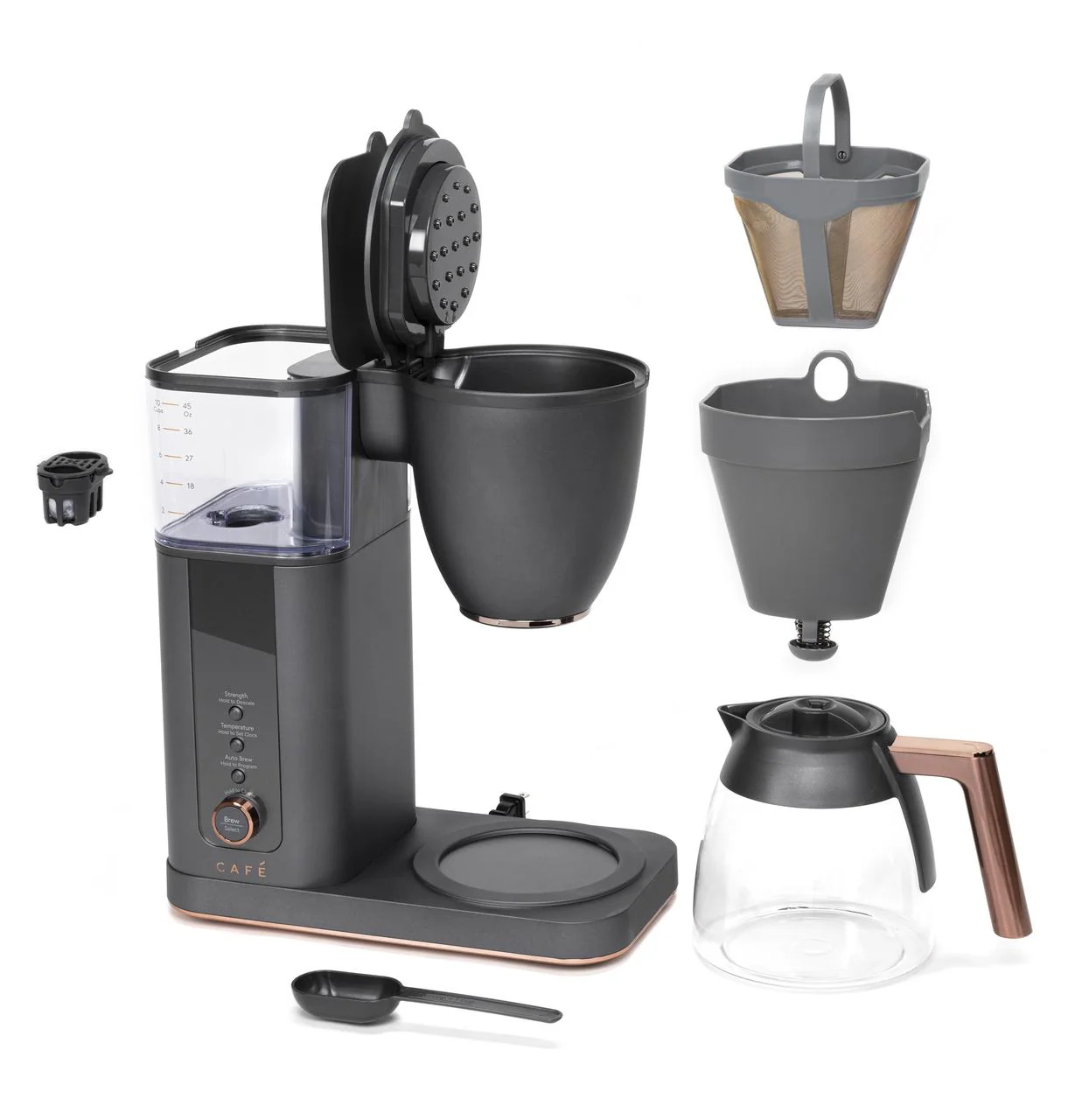 Cafe C7CDABS3RD3 CAF(EBACK)™ Specialty Drip Coffee Maker with Glass Carafe - Image 8