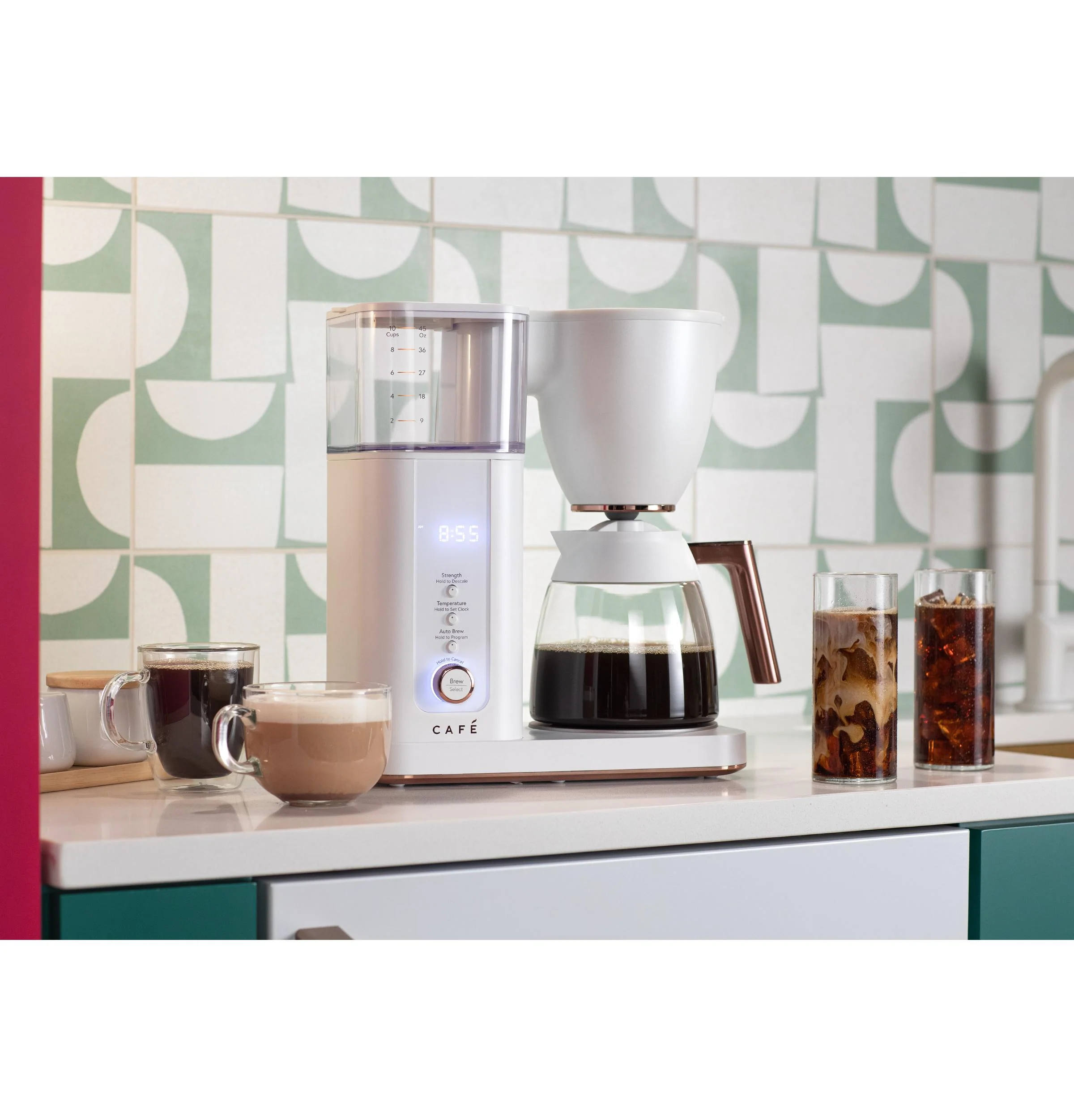 Cafe C7CDABS4RW3 CAF(EBACK)™ Specialty Drip Coffee Maker with Glass Carafe - Image 13