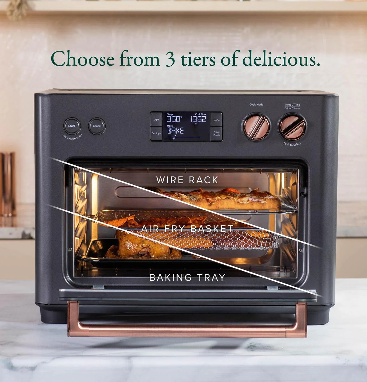 Cafe C9OAAAS3RD3 CAF(EBACK)™ Couture™ Toaster Oven with Air Fry - Image 10