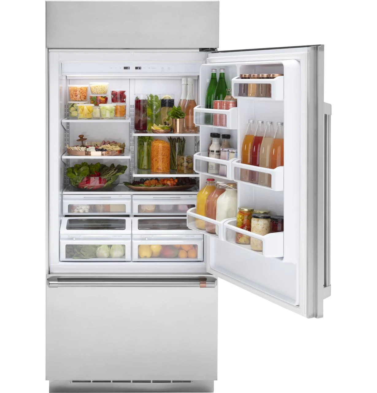 Caf(eback)™ 21.3 Cu. Ft. Built-In Bottom-Freezer Refrigerator - Image 2
