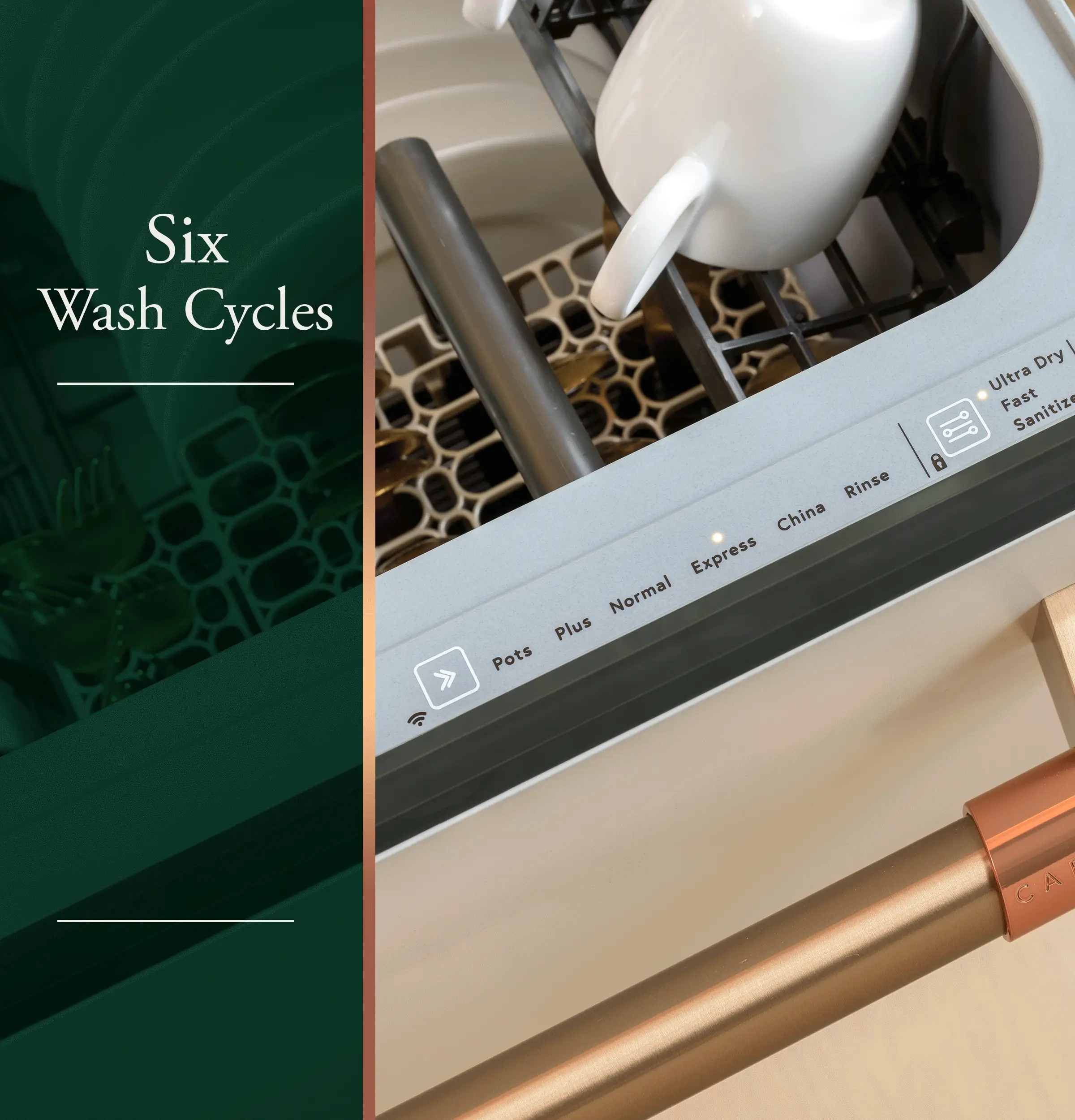 Cafe CDD220P2WS1 CAF(EBACK)™ ENERGY STAR Smart Single Drawer Dishwasher - Image 10