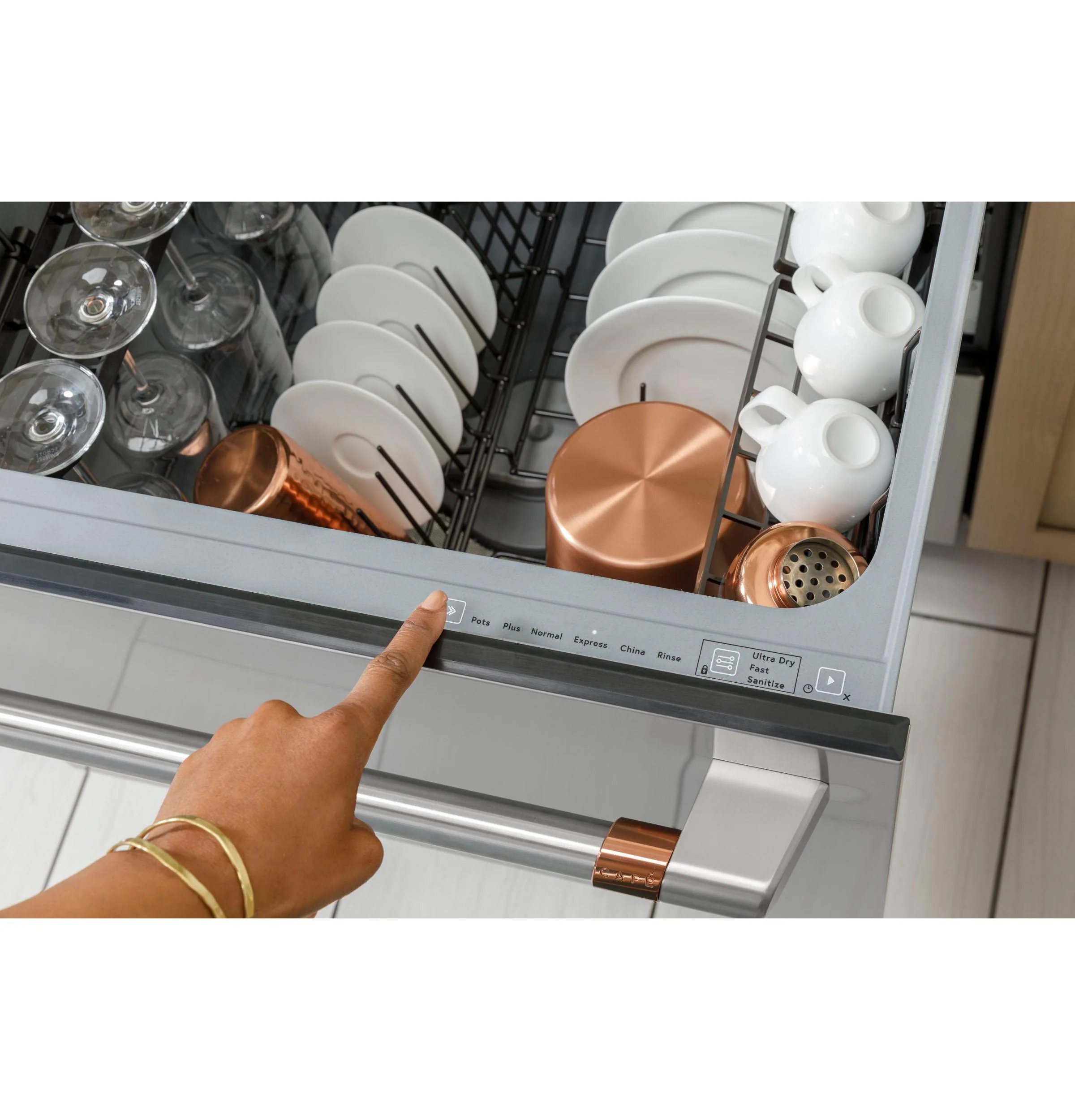 Cafe CDD220P4WW2 CAF(EBACK)™ ENERGY STAR Smart Single Drawer Dishwasher - Image 16