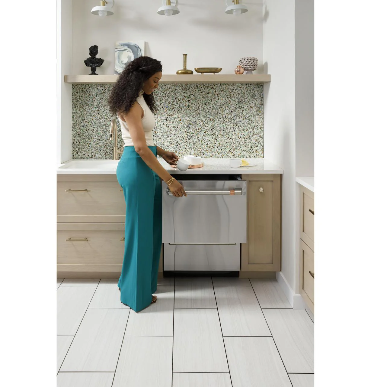Cafe CDD420P3TD1 CAF(EBACK)™ Dishwasher Double Drawer - Image 17