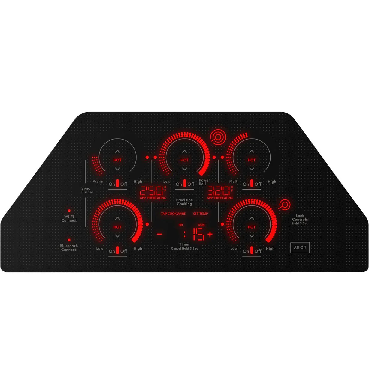 Cafe CEP90302TSS CAF(EBACK)™ 30" Touch-Control Electric Cooktop - Image 4