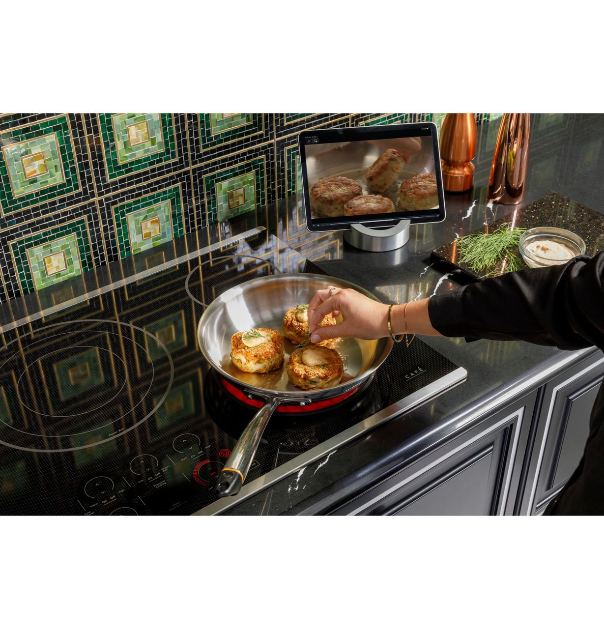 Cafe CEP90302TSS CAF(EBACK)™ 30" Touch-Control Electric Cooktop - Image 9