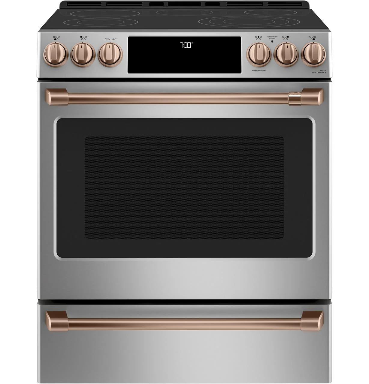 Cafe CES700P2MS1 CAF(EBACK)™ 30" Smart Slide-In, Front-Control, Radiant and Convection Range - Image 26
