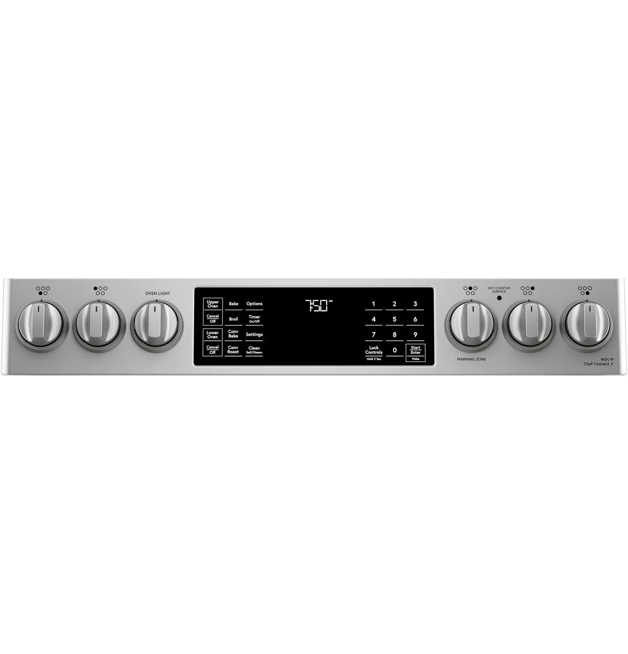 Cafe CES750P2MS1 CAF(EBACK)™ 30" Smart Slide-In, Front-Control, Radiant and Convection Double-Oven Range - Image 6