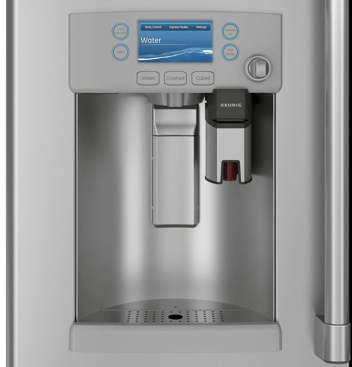 Cafe CFE28UP2MS1 Caf(eback)™ ENERGY STAR® 27.7 Cu. Ft. Smart French-Door Refrigerator with Keurig® K-Cup® Brewing System - Image 5