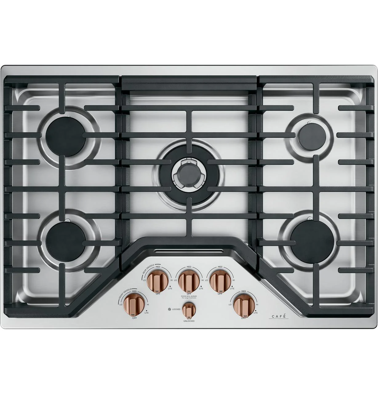 Cafe CGP95302MS1 CAF(EBACK)™ 30" Gas Cooktop - Image 10