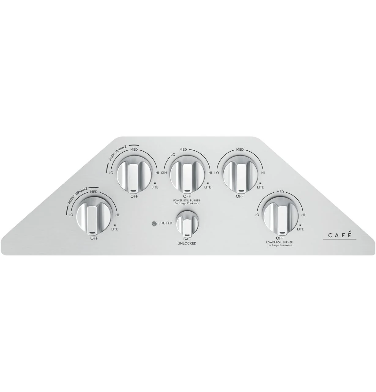 Cafe CGP95362MS1 CAF(EBACK)™ 36" Gas Cooktop - Image 2