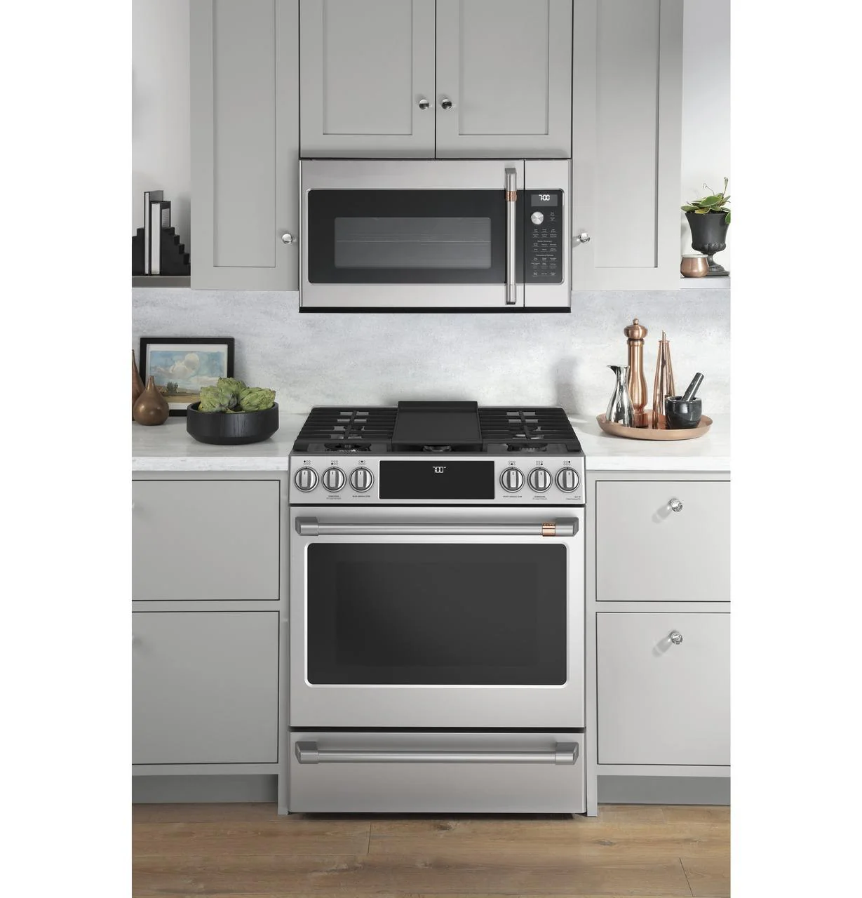 Cafe CGS700P2MS1 CAF(EBACK)™ 30" Smart Slide-In, Front-Control, Gas Range with Convection Oven - Image 21