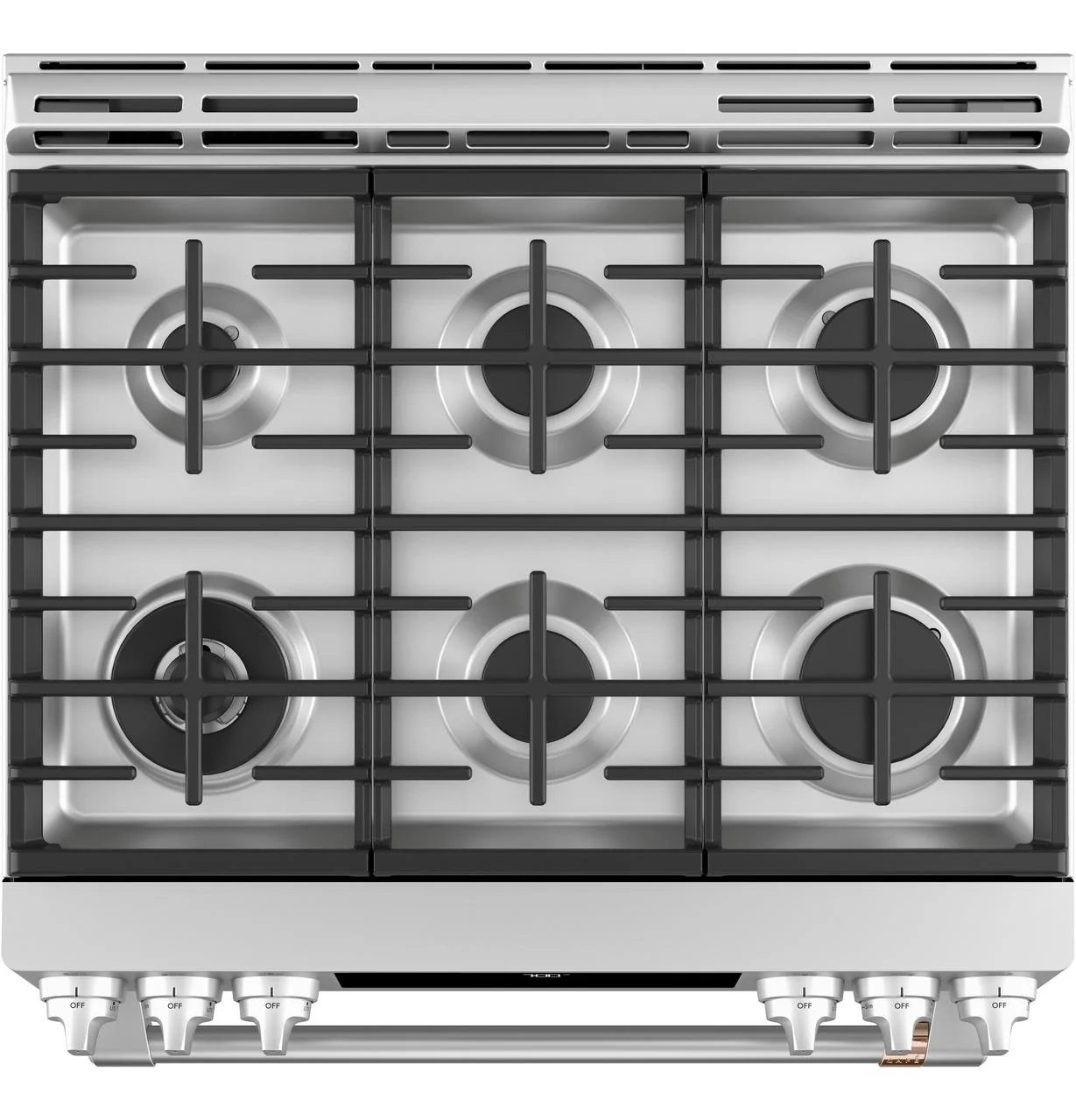 Cafe CGS700P2MS1 CAF(EBACK)™ 30" Smart Slide-In, Front-Control, Gas Range with Convection Oven - Image 8