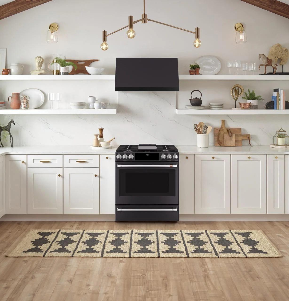 Cafe CGS700P3MD1 CAF(EBACK)™ 30" Smart Slide-In, Front-Control, Gas Range with Convection Oven - Image 10