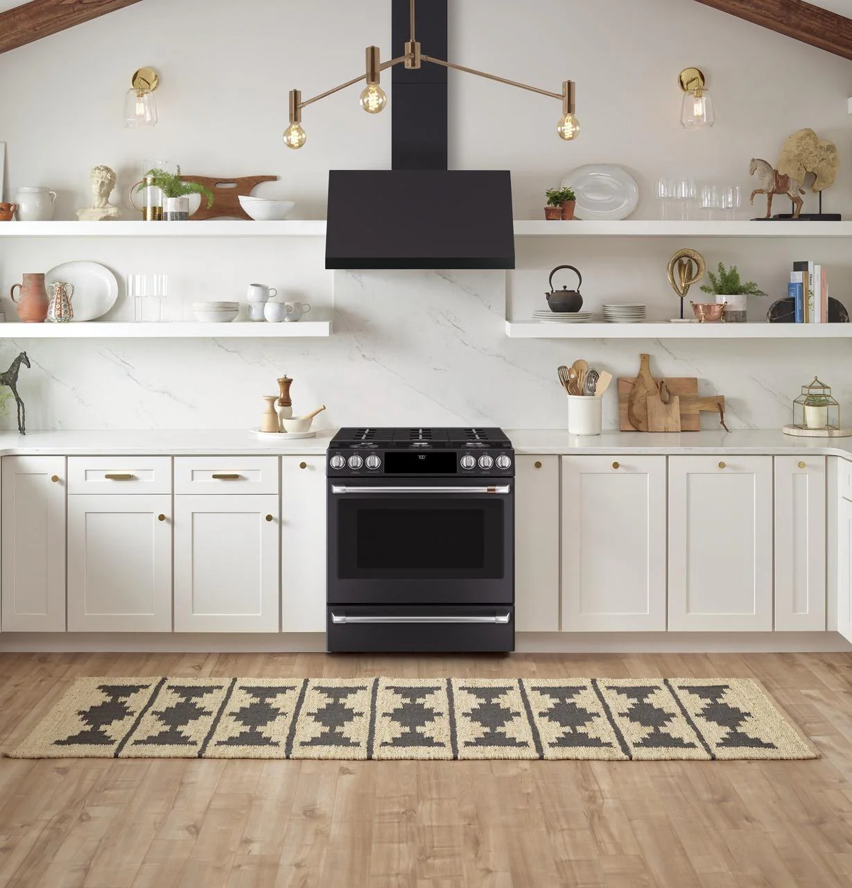 Cafe CGS700P3MD1 CAF(EBACK)™ 30" Smart Slide-In, Front-Control, Gas Range with Convection Oven - Image 11