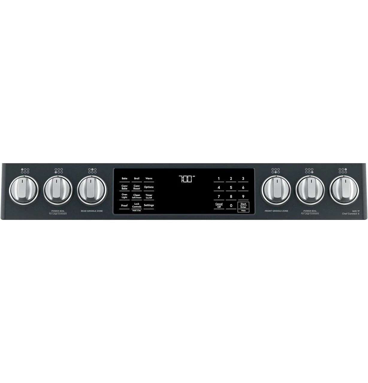 Cafe CGS700P3MD1 CAF(EBACK)™ 30" Smart Slide-In, Front-Control, Gas Range with Convection Oven - Image 2