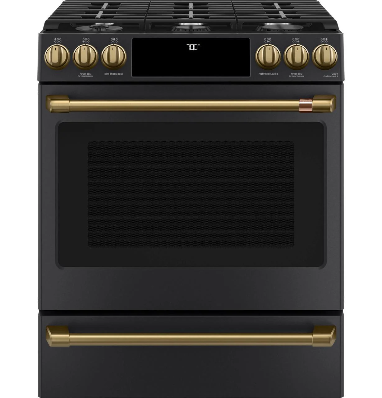 Cafe CGS700P3MD1 CAF(EBACK)™ 30" Smart Slide-In, Front-Control, Gas Range with Convection Oven - Image 32