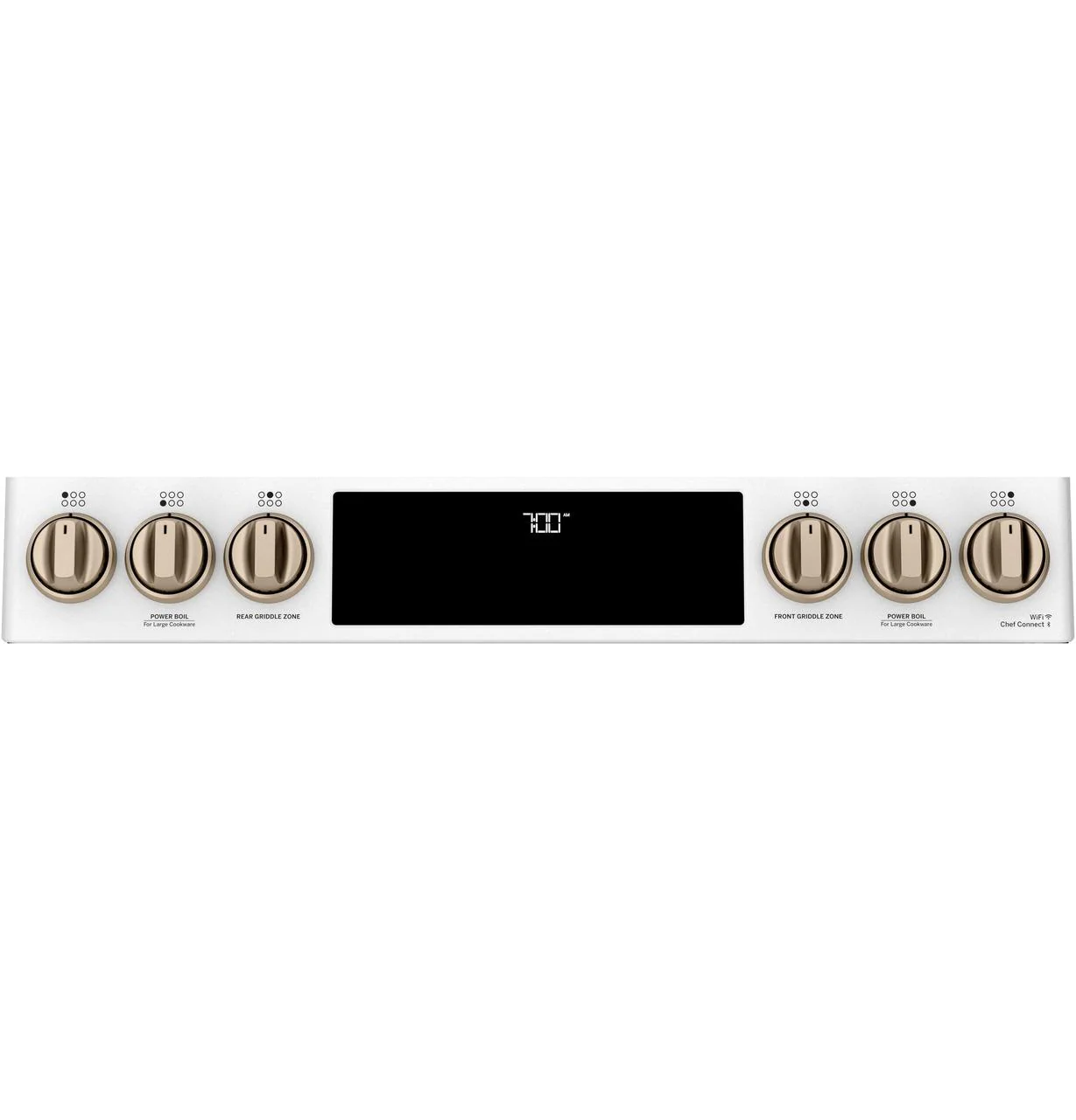 Cafe CGS700P4MW2 CAF(EBACK)™ 30" Smart Slide-In, Front-Control, Gas Range with Convection Oven - Image 6