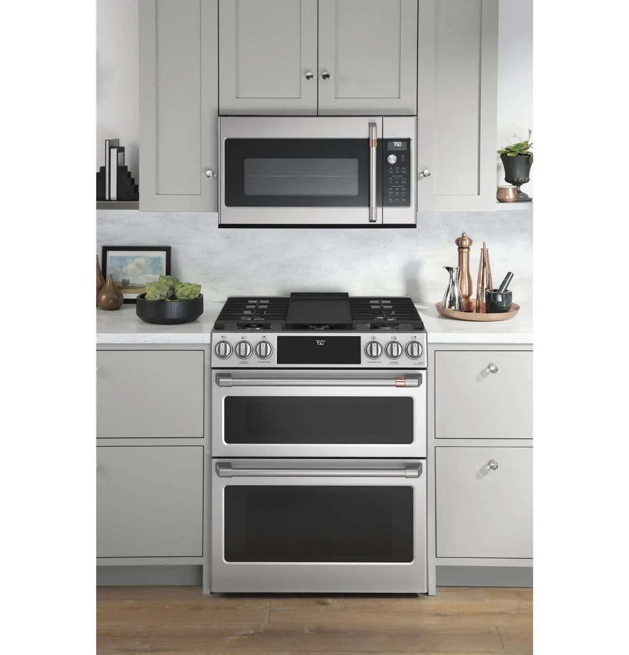 Cafe CGS750P2MS1 CAF(EBACK)™ 30" Smart Slide-In, Front-Control, Gas Double-Oven Range with Convection - Image 21