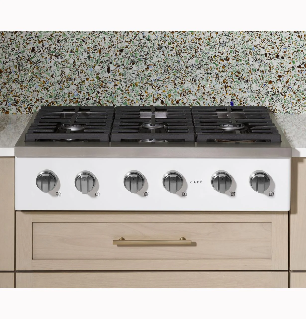 Cafe CGU366P4TW2 CAF(EBACK)™ 36" Commercial-Style Gas Rangetop with 6 Burners (Natural Gas) - Image 22