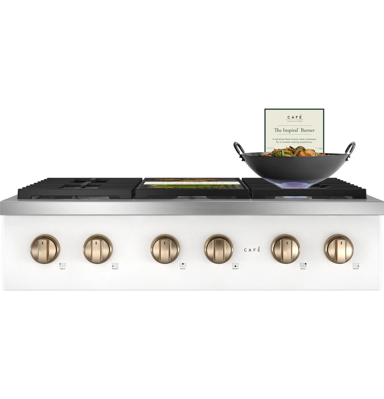 Cafe CGU366P4TW2 CAF(EBACK)™ 36" Commercial-Style Gas Rangetop with 6 Burners (Natural Gas) - Image 33
