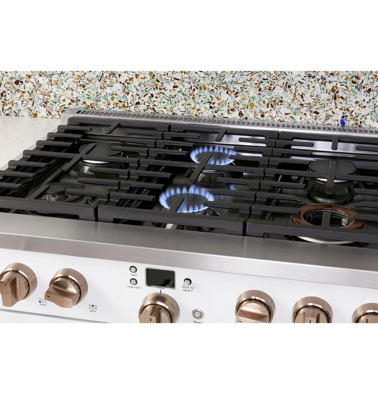 Cafe CGY366P3TD1 CAF(EBACK)™ 36" Smart All-Gas Commercial-Style Range with 6 Burners (Natural Gas) - Image 10