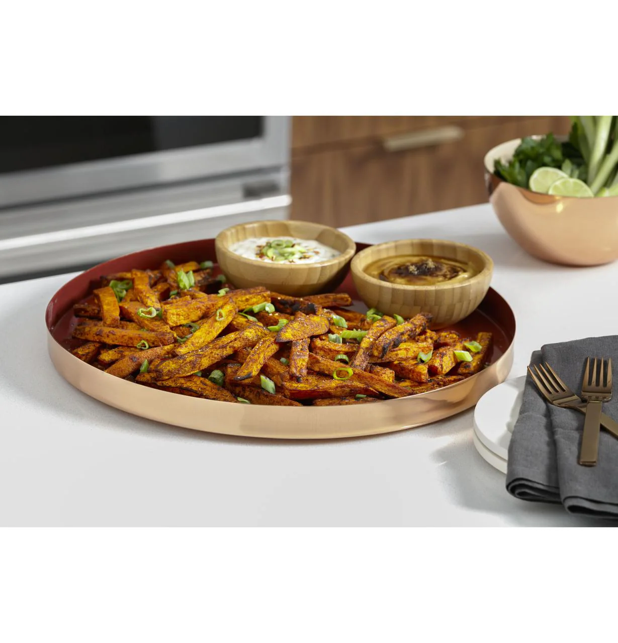Cafe CHS950P3MD1 CAF(EBACK)™ 30" Smart Slide-In, Front-Control, Induction and Convection Double-Oven Range - Image 10