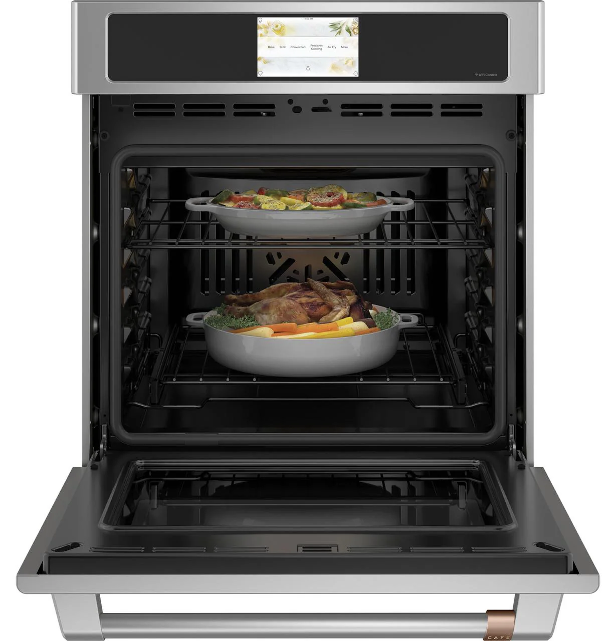 Cafe CKS70DP2NS1 CAF(EBACK)™ 27" Smart Single Wall Oven with Convection - Image 3