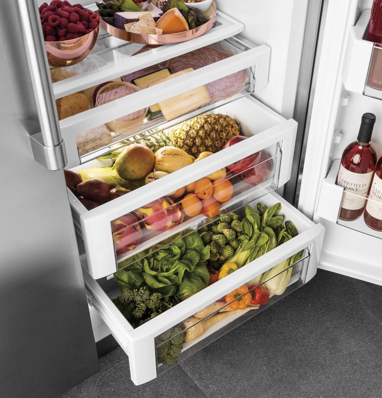 Cafe CSB42YP2NS1 CAF(EBACK)™ 42" Smart Built-In Side-by-Side Refrigerator with Dispenser - Image 9