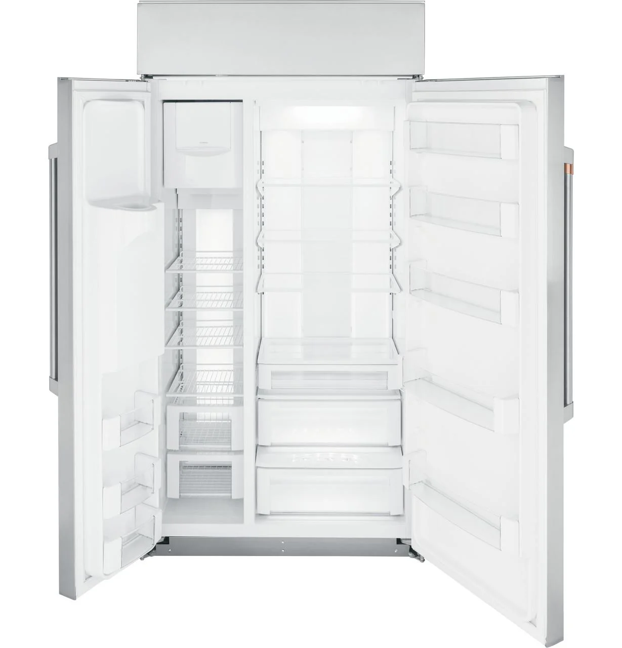 Cafe CSB42YP2RS1 CAF(EBACK)™ 42" Smart Built-In Side-by-Side Refrigerator with Dispenser - Image 3