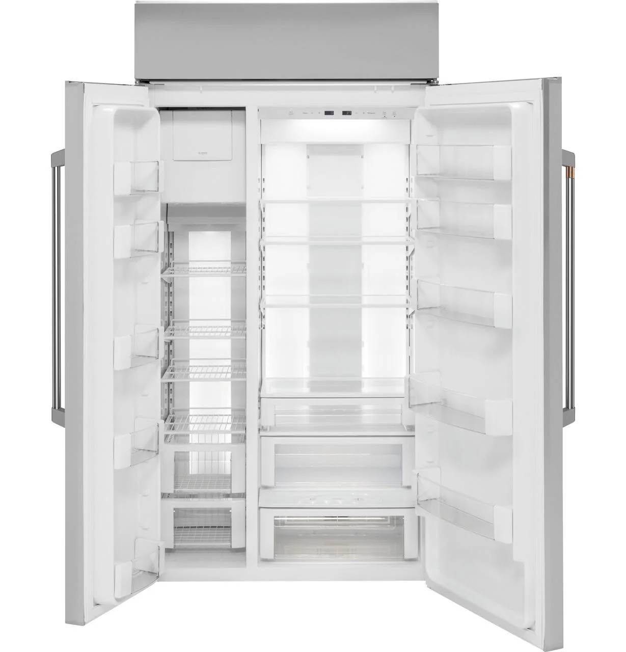 Cafe CSB48WP2NS1 CAF(EBACK)™ 48" Smart Built-In Side-by-Side Refrigerator - Image 3